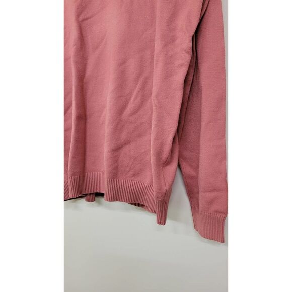 X RAY Classic V-Neck Sweater Dusty Mauve - Picture 5 of 6